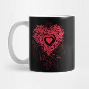 My Heart In Hand Mug